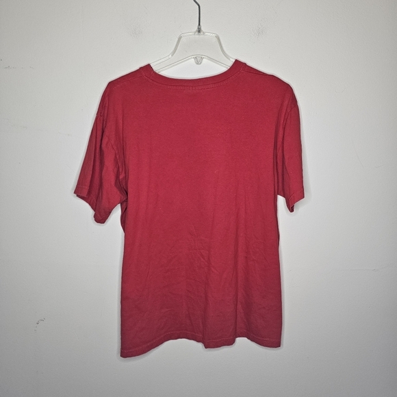 Red Stripe Red "Respect Mon" Jamaica Graphic T-Shirt Size Large - Picture 4 of 7